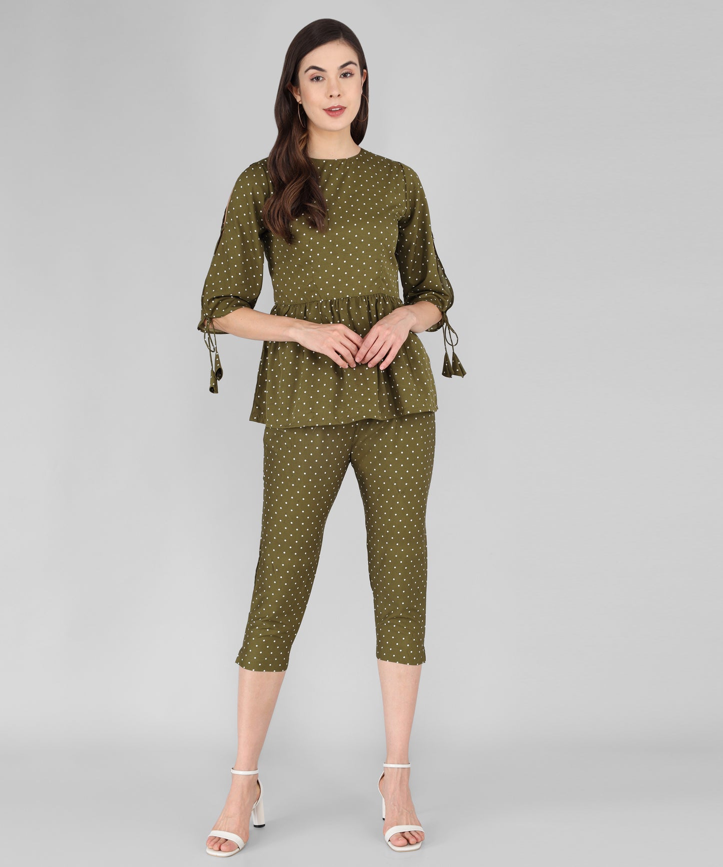 Top and Capri Set