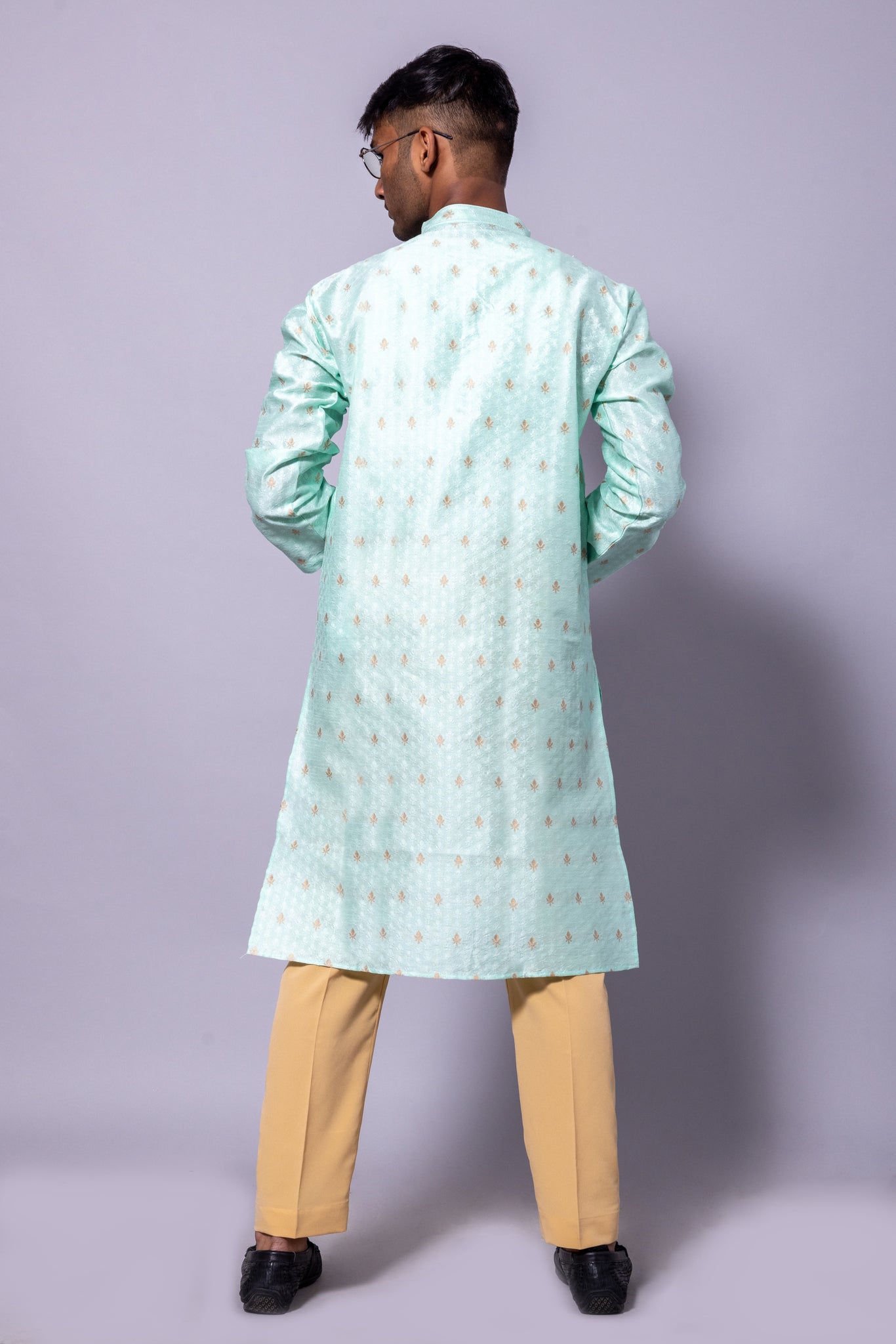 Men's Silk Kurta Pyjama Set