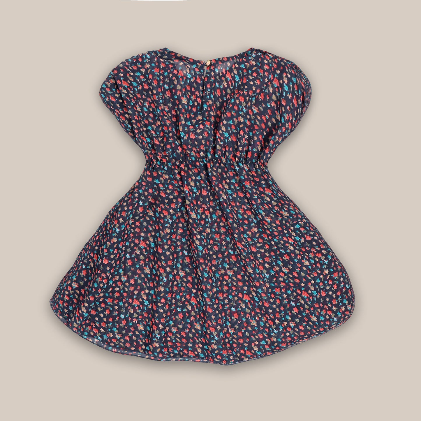 Floral Printed Dress For Girls