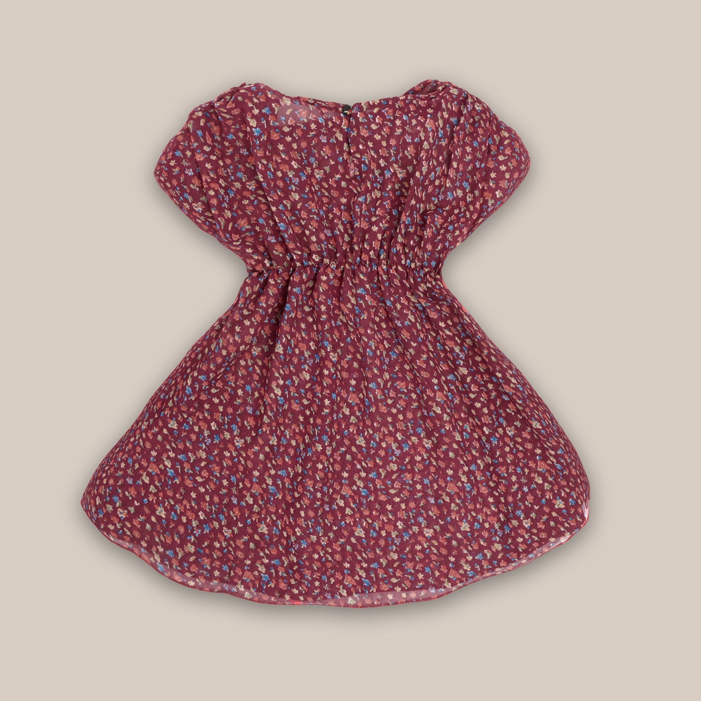 Floral Printed Dress For Girls