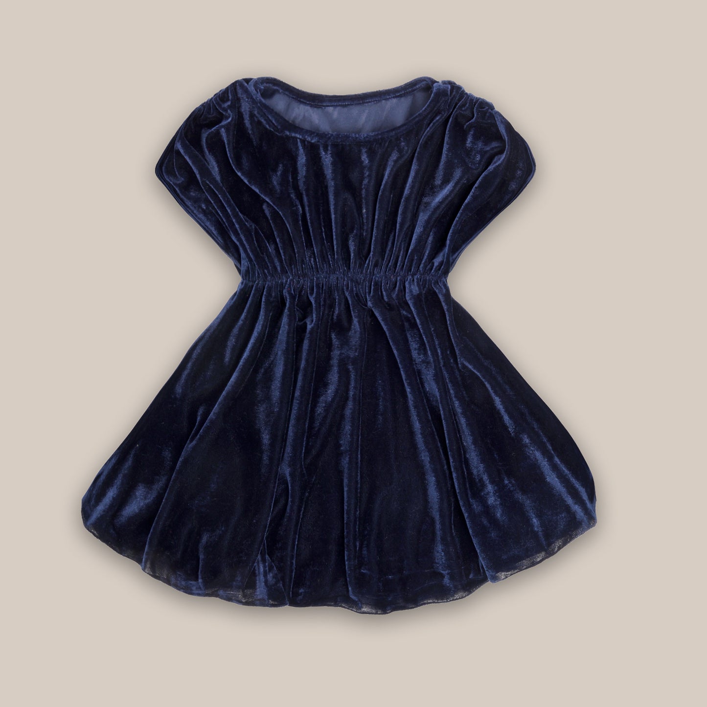 Rudraaksha Stylish Velvet Dress For Girls