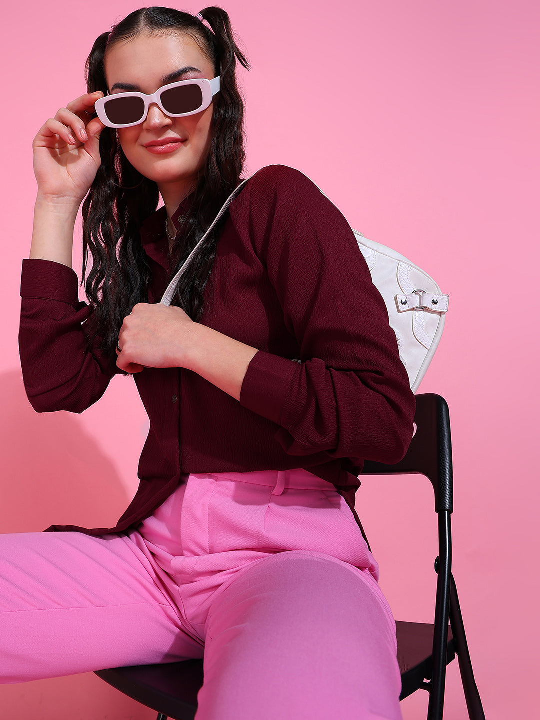 Delta Crepe Shirt