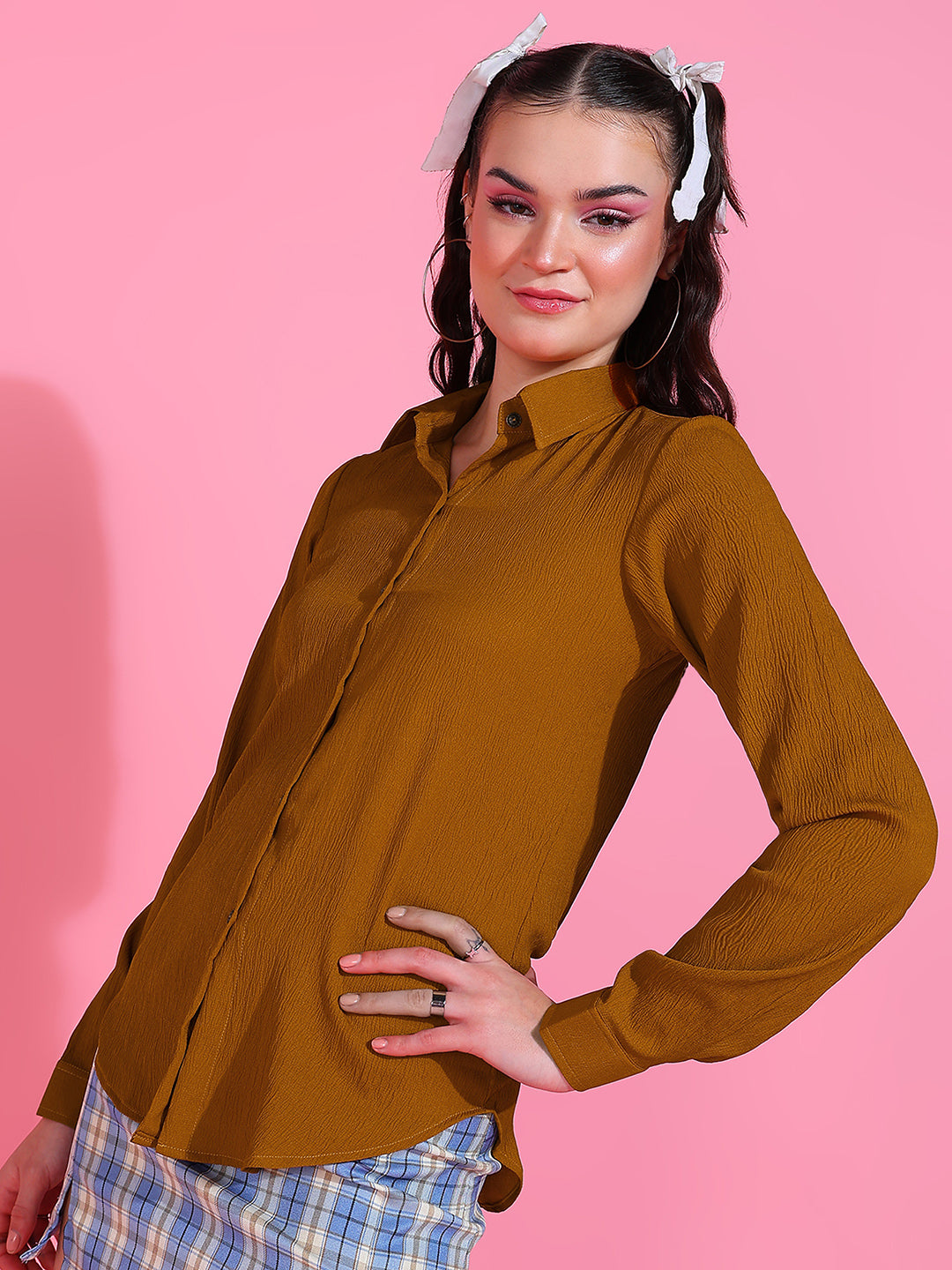 Delta Crepe Shirt