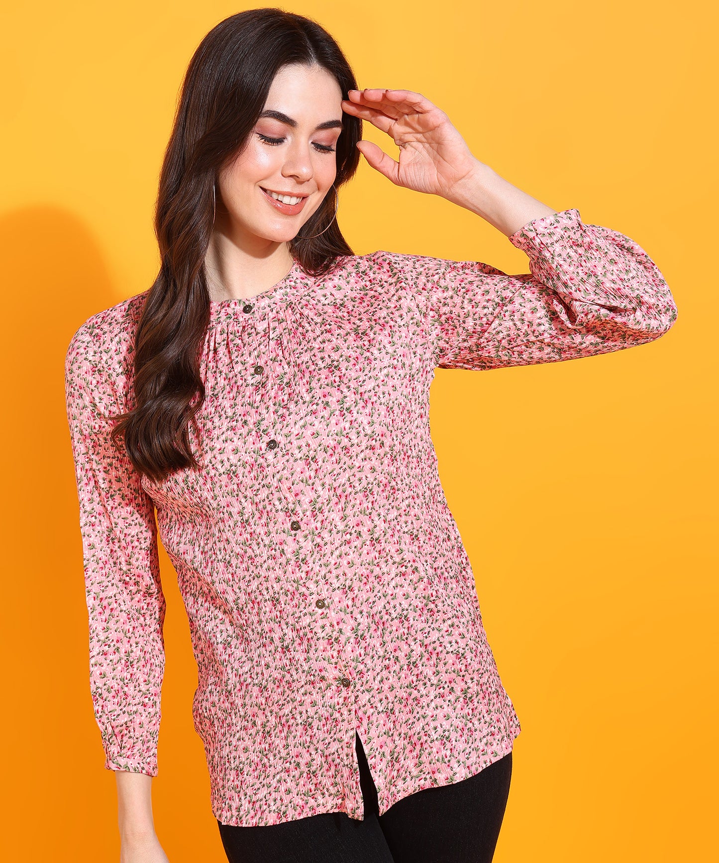 Printed shirt for women