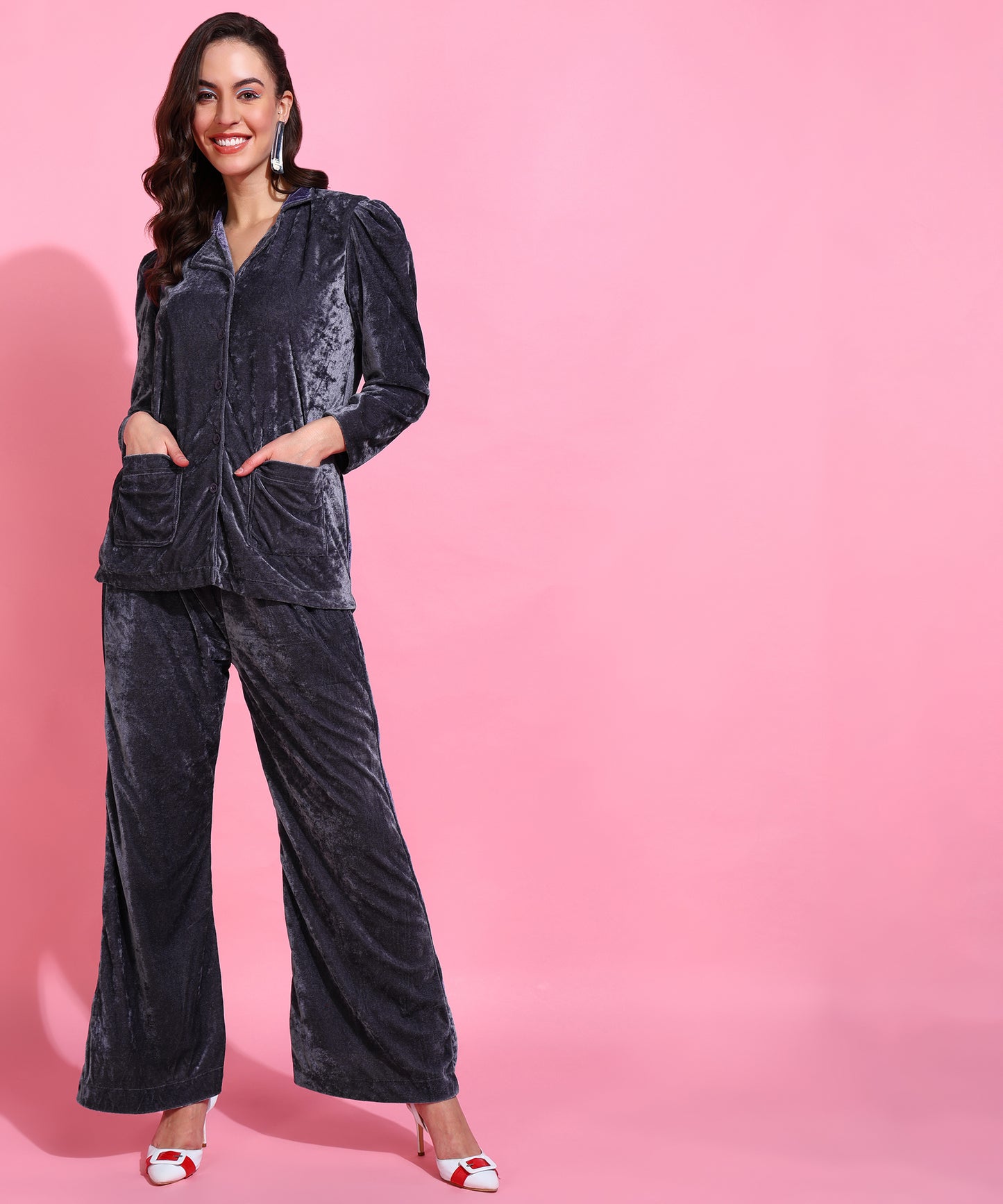 Velvet Co-Ord Set