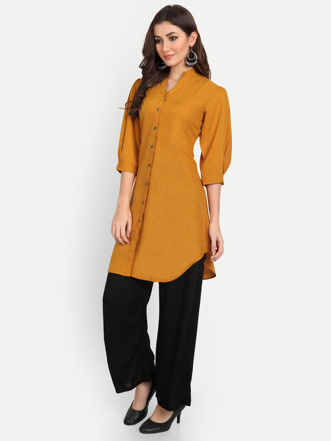 Rudraaksha Button Up Tunic