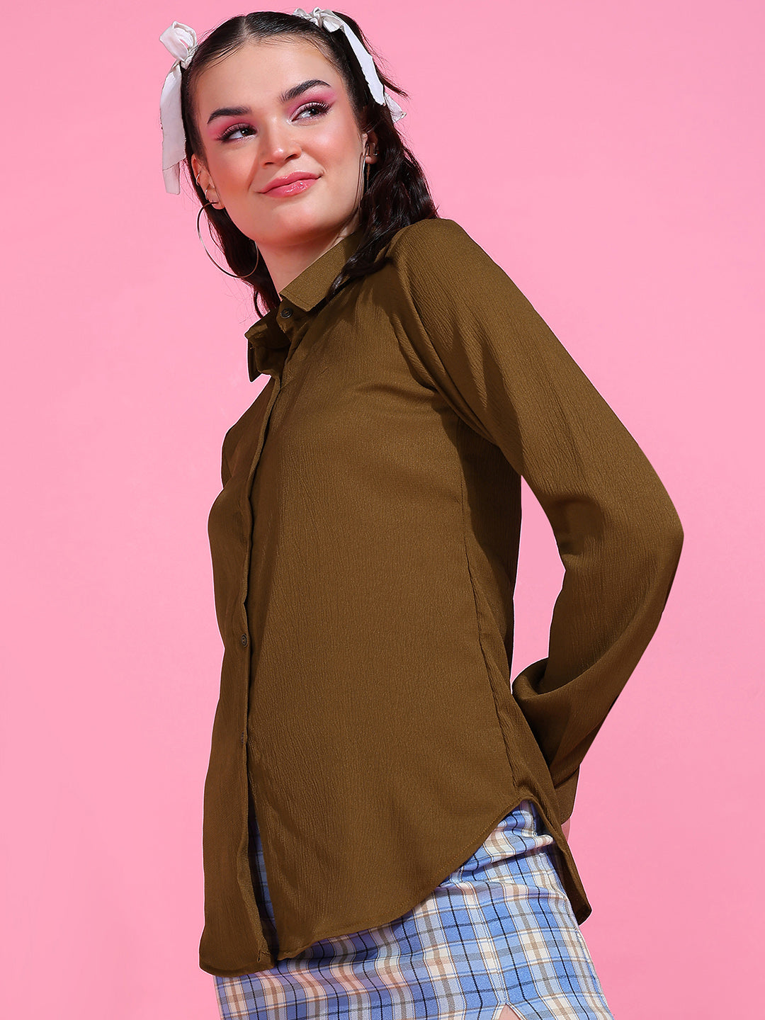 Delta Crepe Shirt