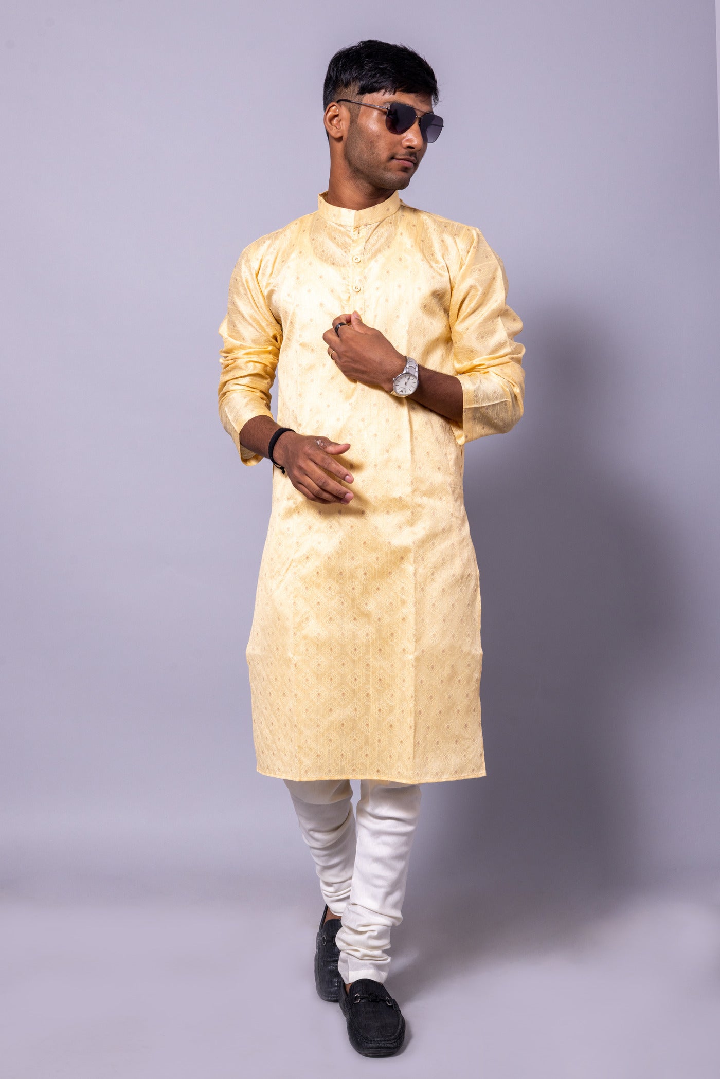 Men's Silk Kurta Pyjama Set