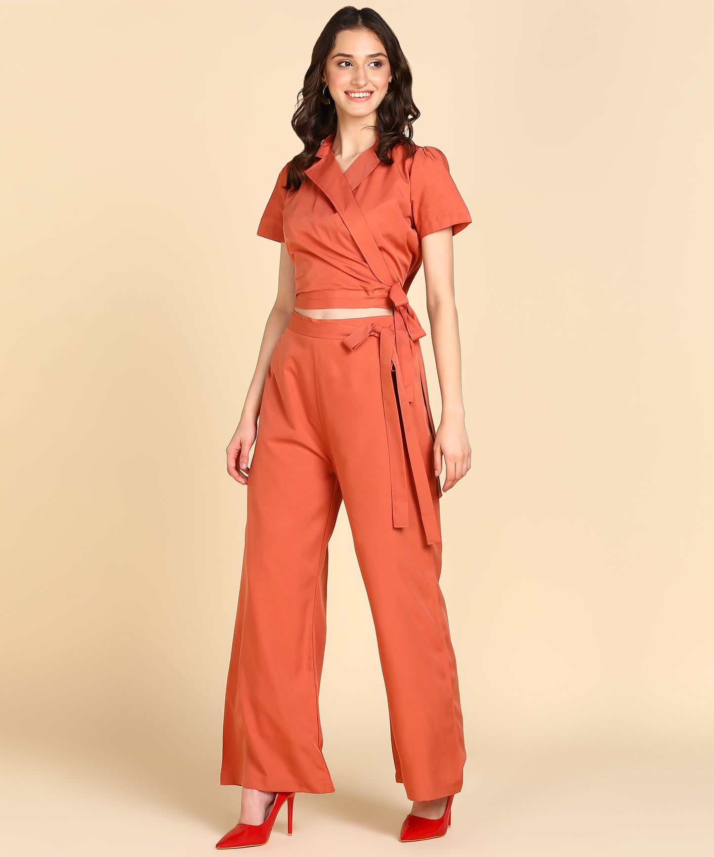 Short Sleeve Plain Co-Ords