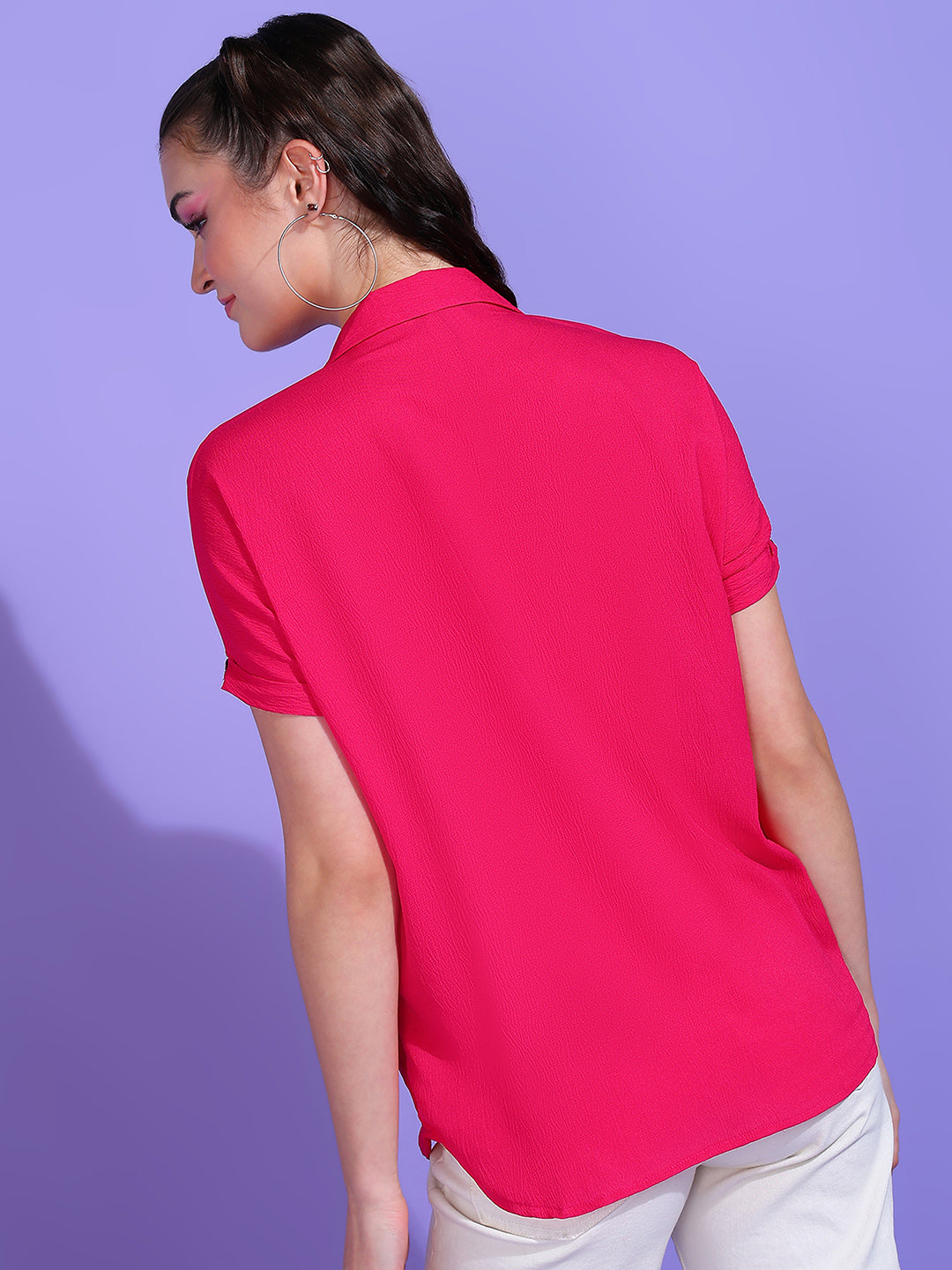 Delta Crepe Top