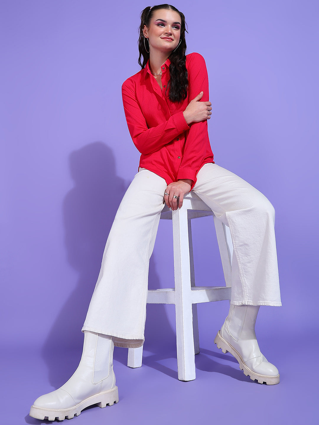 Delta Crepe Shirt