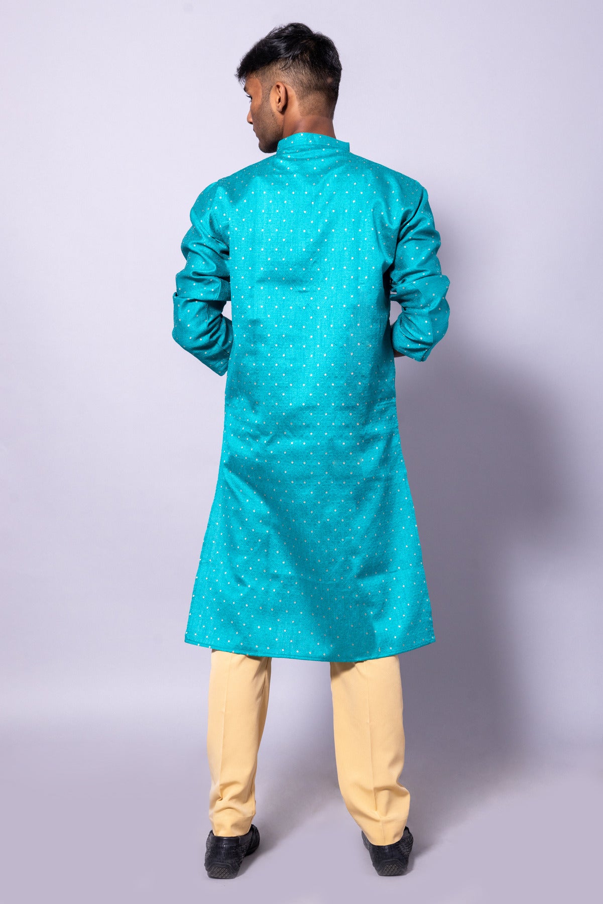 Men's Silk Kurta Pyjama Set