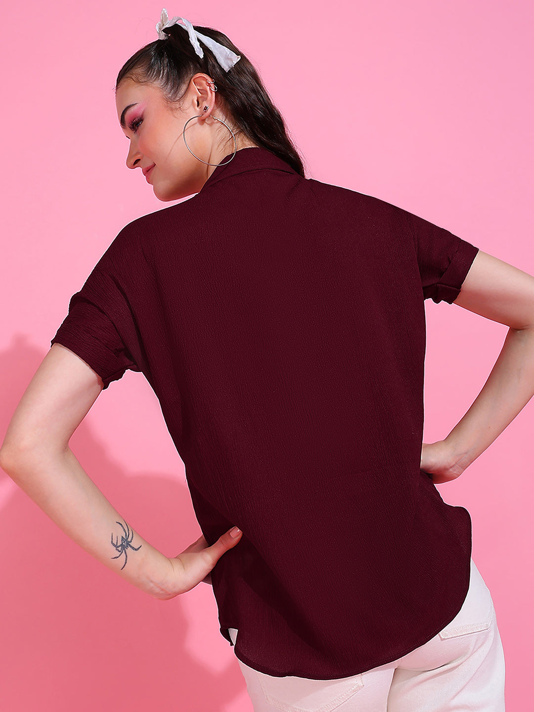 Delta Crepe Top