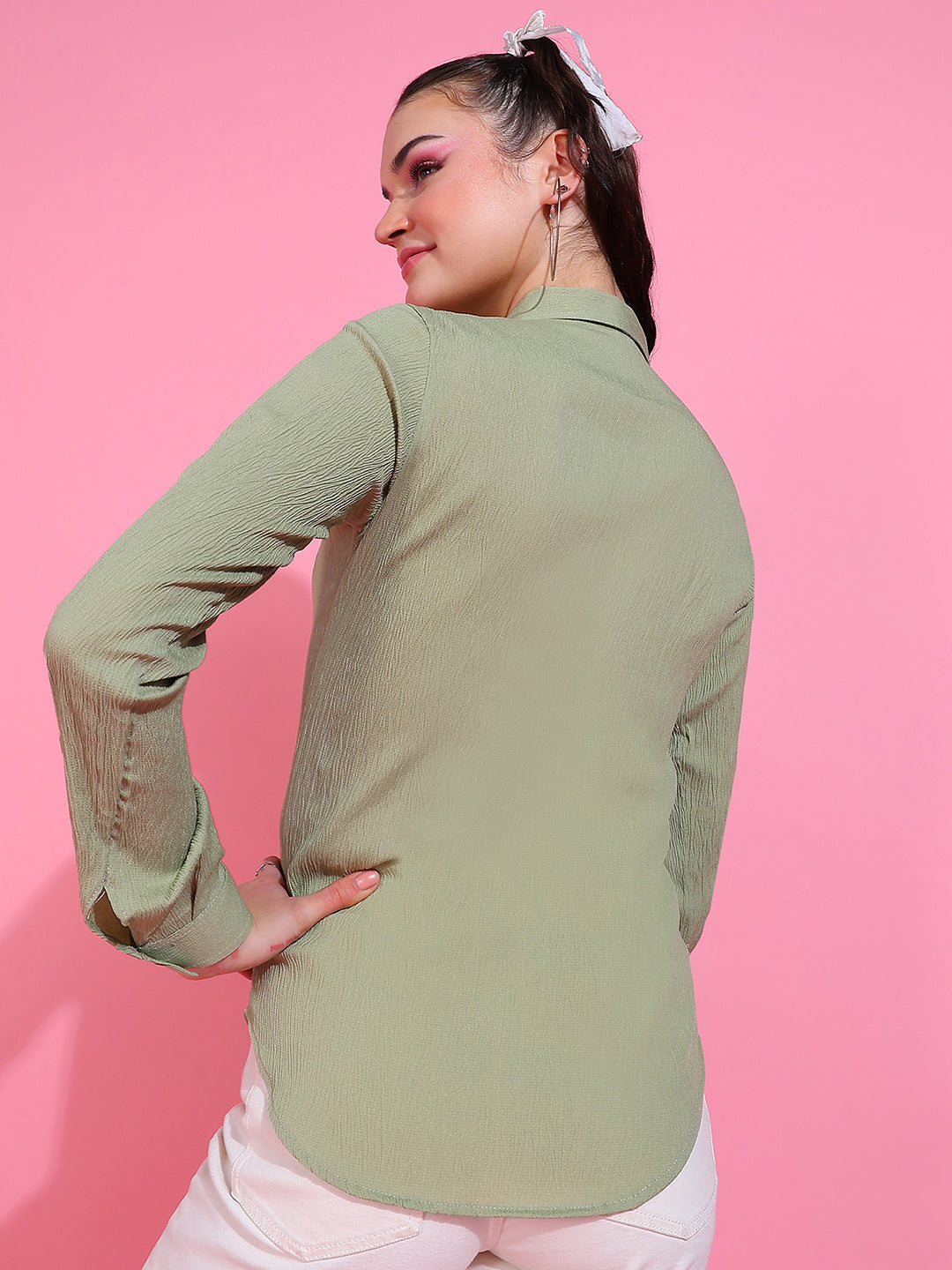 Delta Crepe Shirt