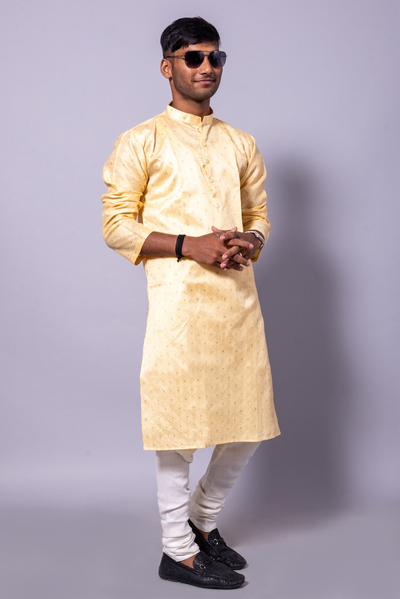 Men's Silk Kurta Pyjama Set