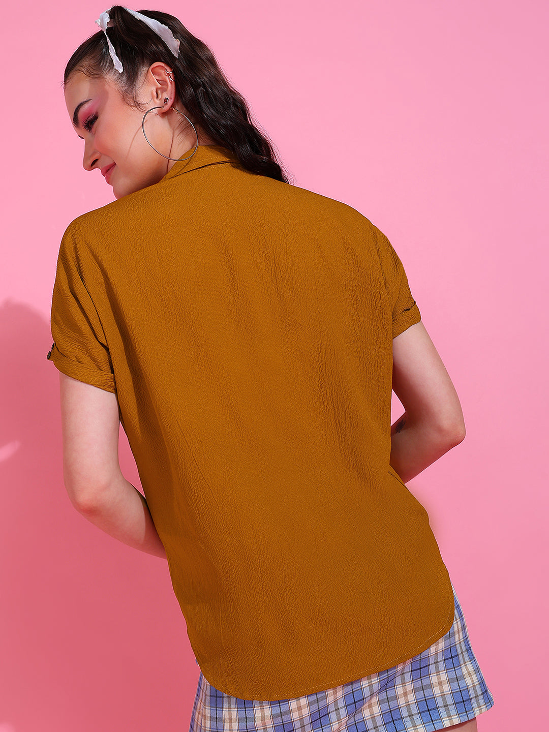 Delta Crepe Top