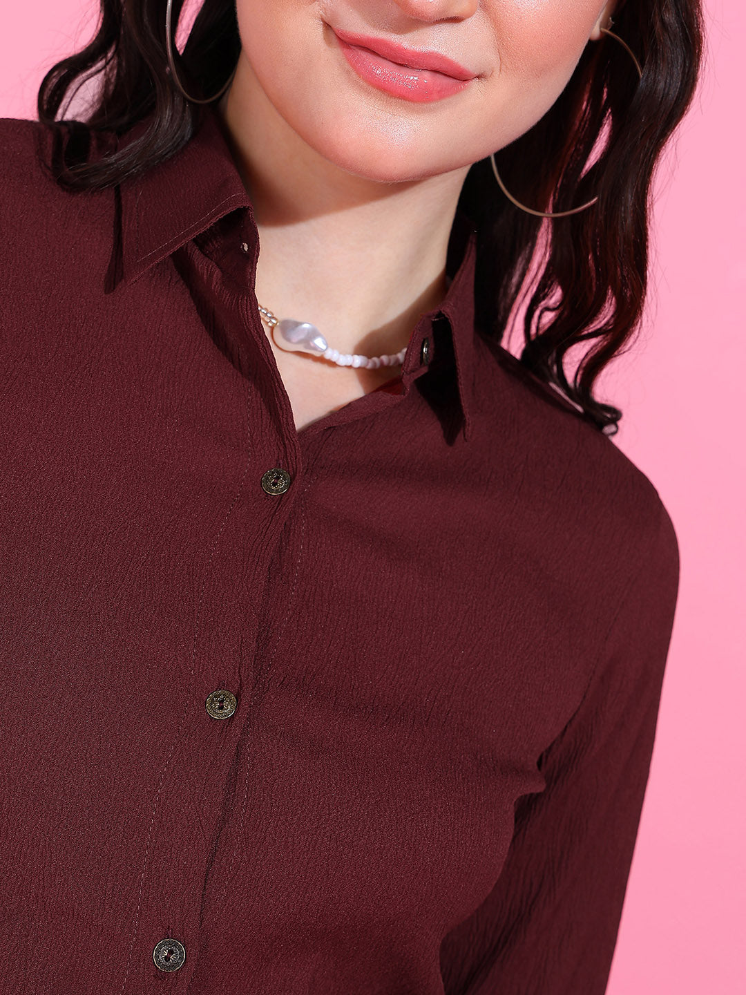 Delta Crepe Shirt