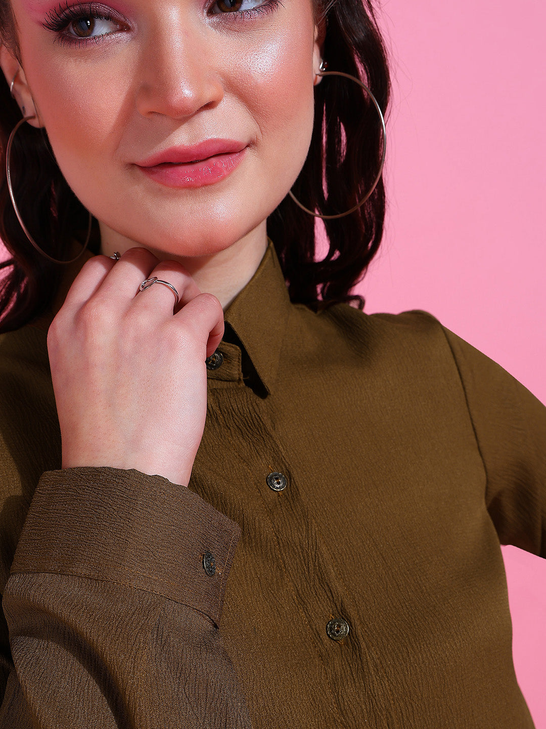Delta Crepe Shirt