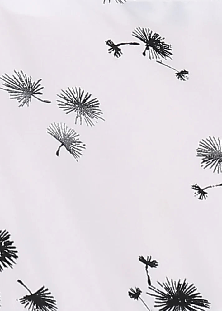 Elegant White Sleeveless Floral Printed Maxi Dress for Women