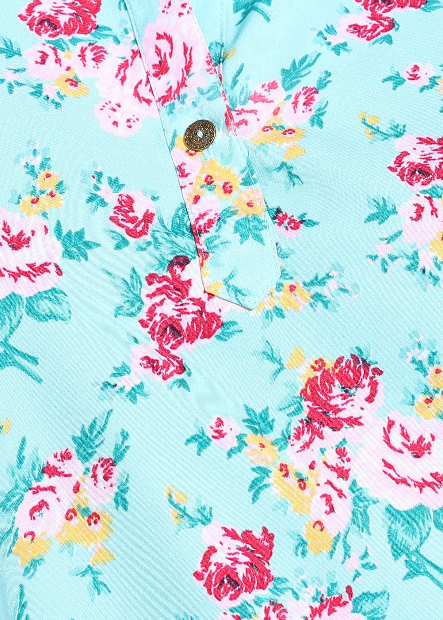 Rudraaksha Floral Collared Top