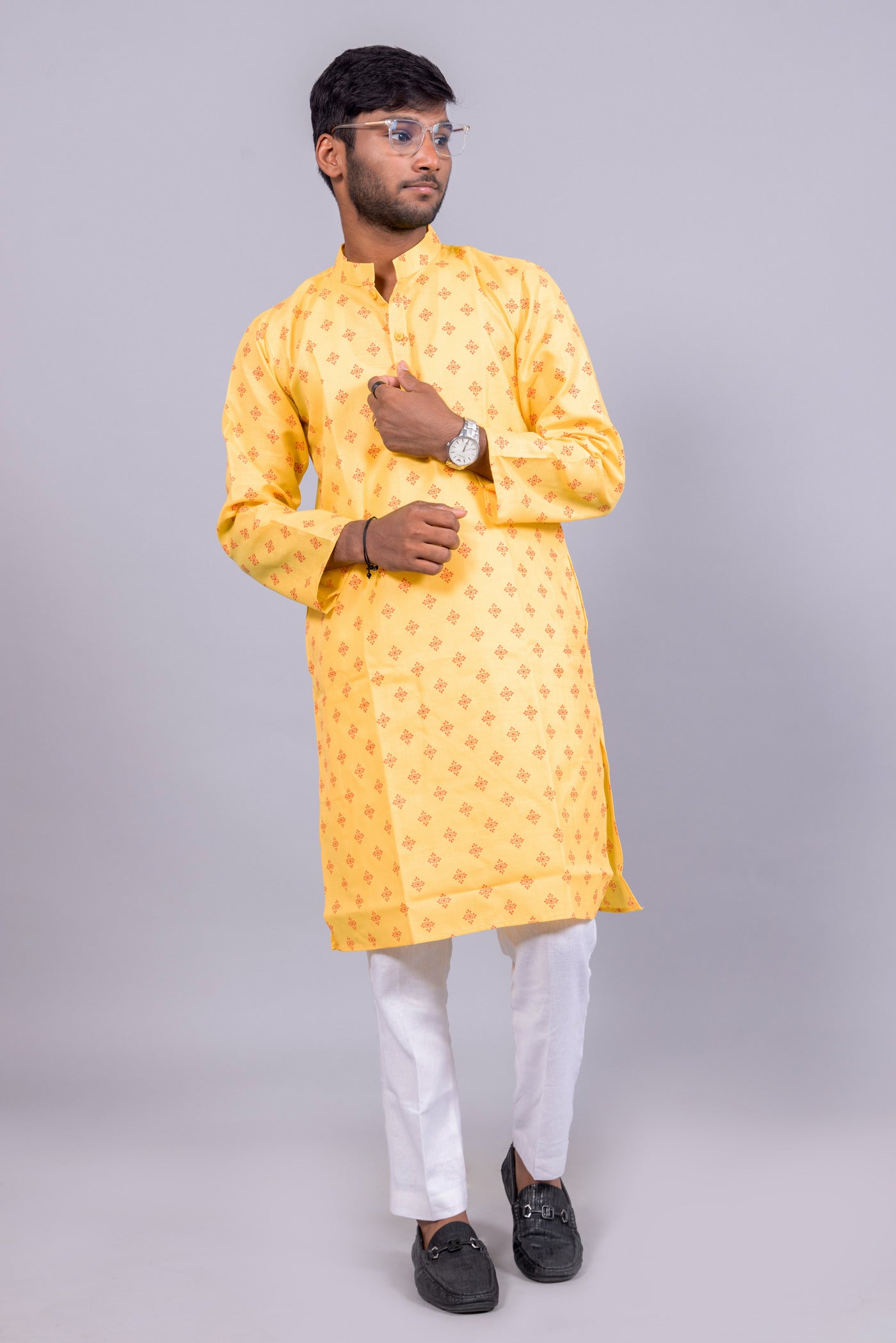 Men's Silk Kurta Pyjama Set
