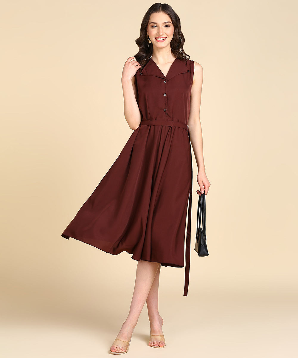 Rudraaksha Stylish Striped Dress For women