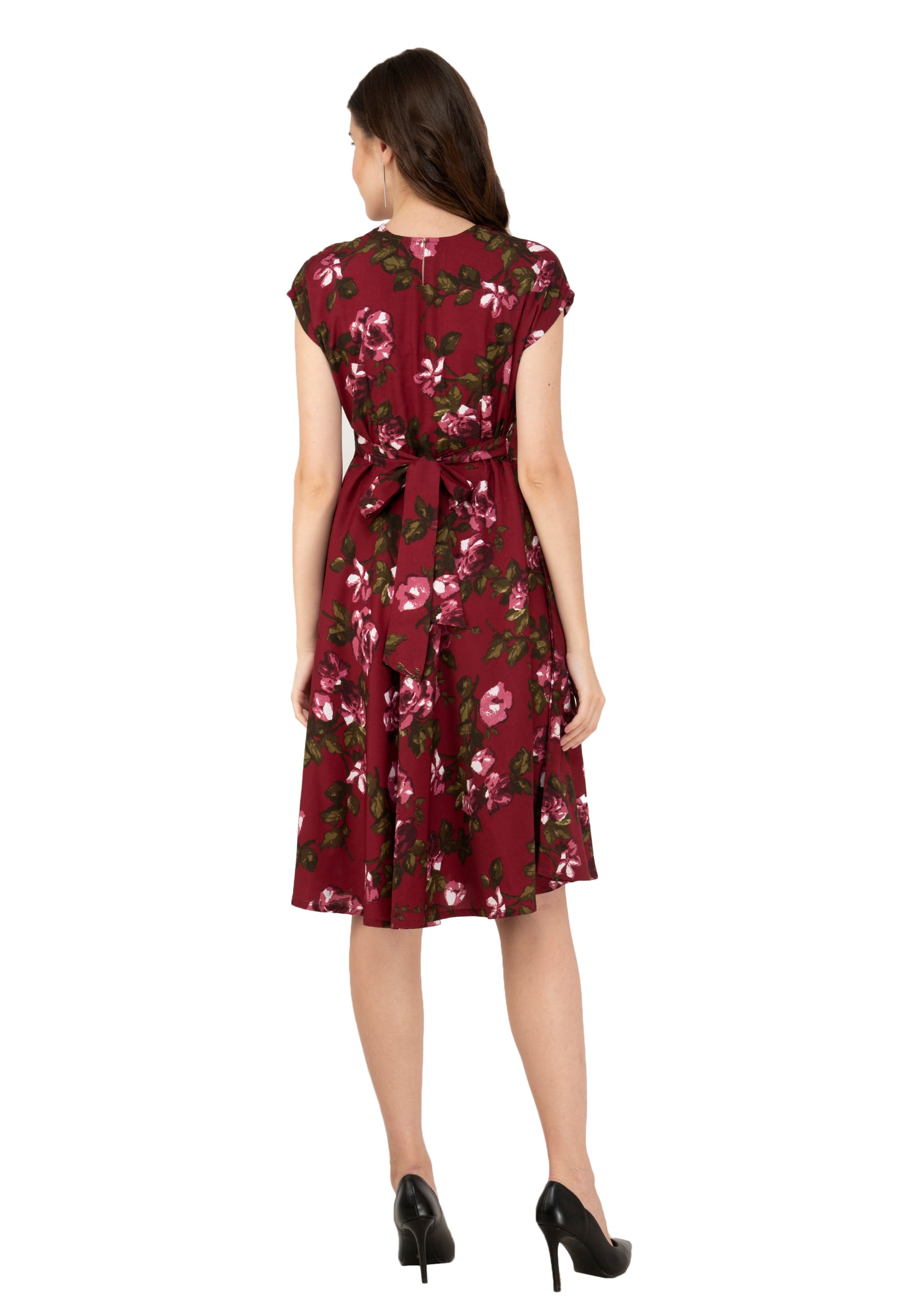 Rudraaksha Floral Short Dress