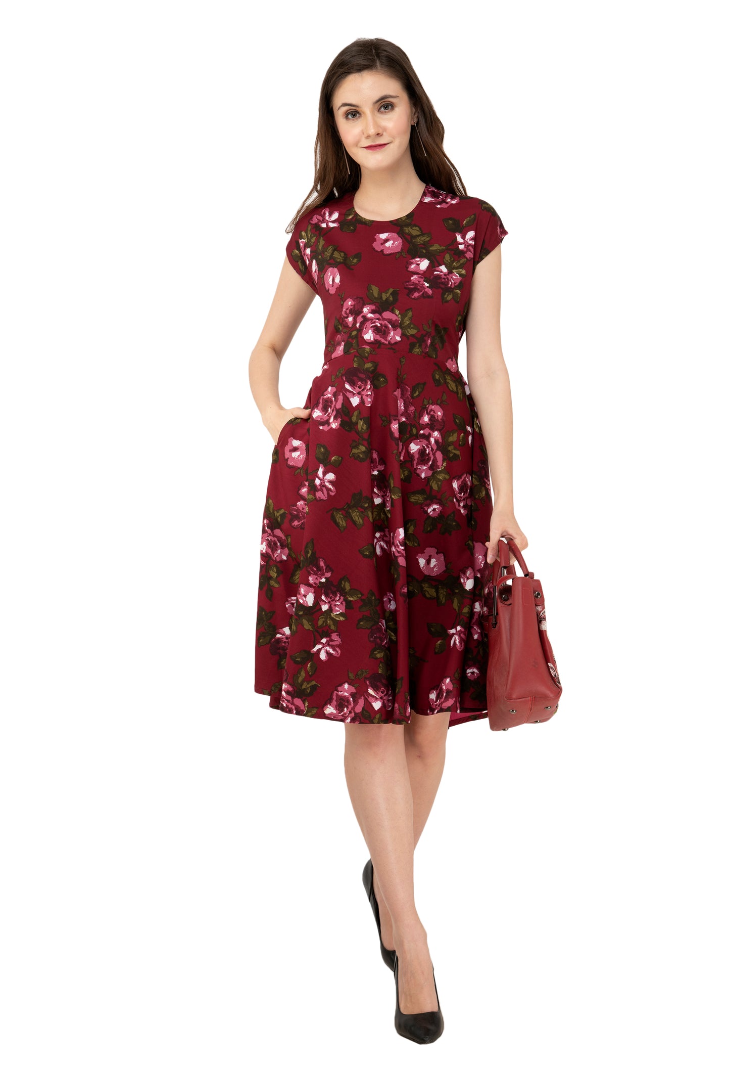 Rudraaksha Floral Short Dress