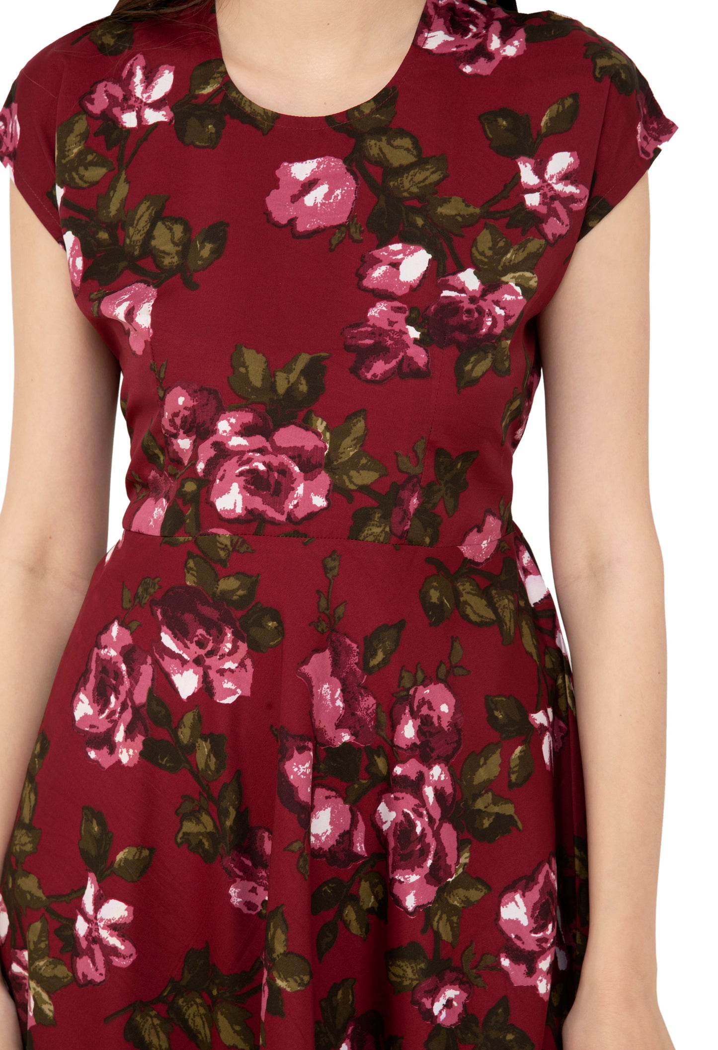 Rudraaksha Floral Short Dress