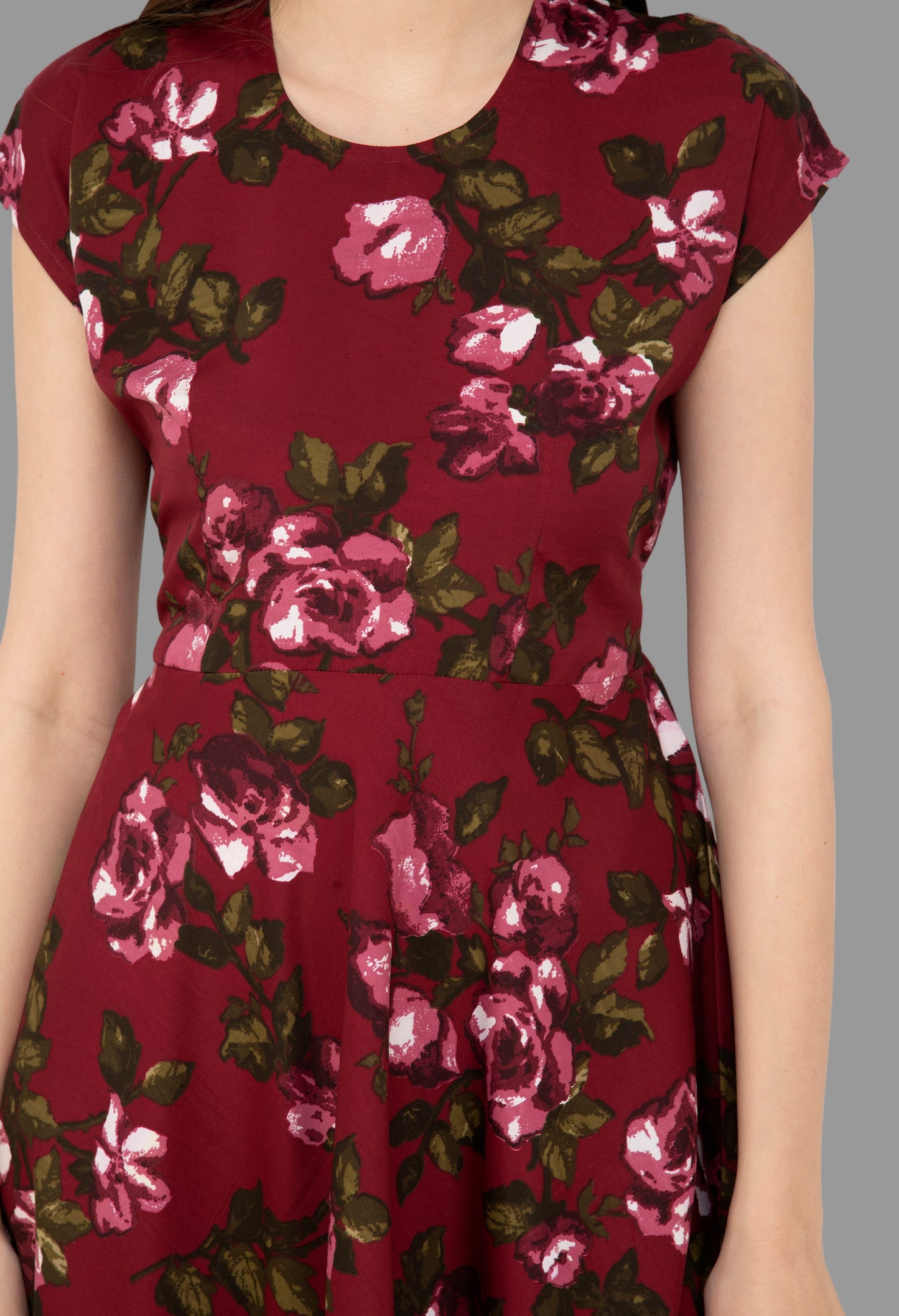 Rudraaksha Floral Short Dress