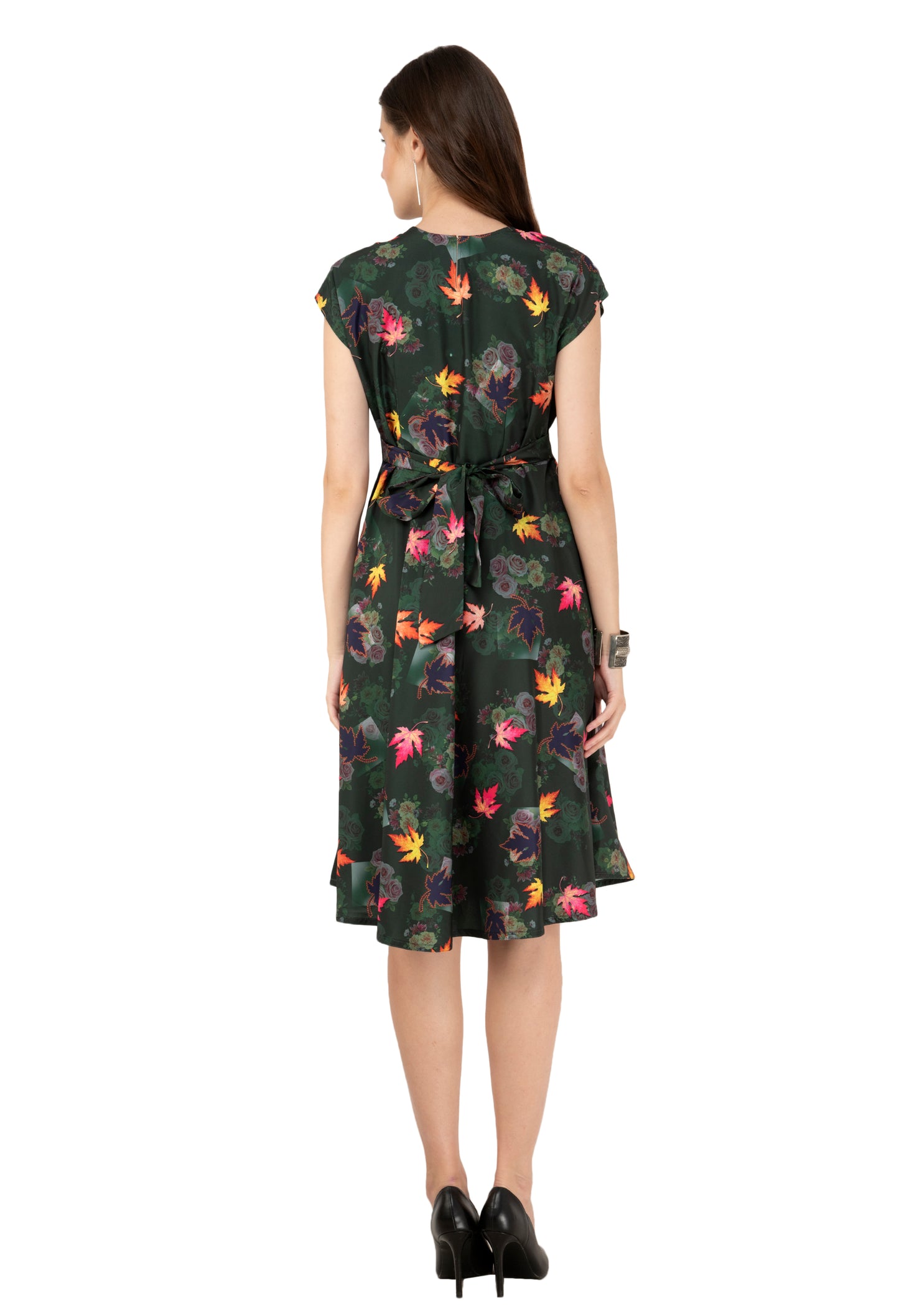 Rudraaksha Floral Short Dress