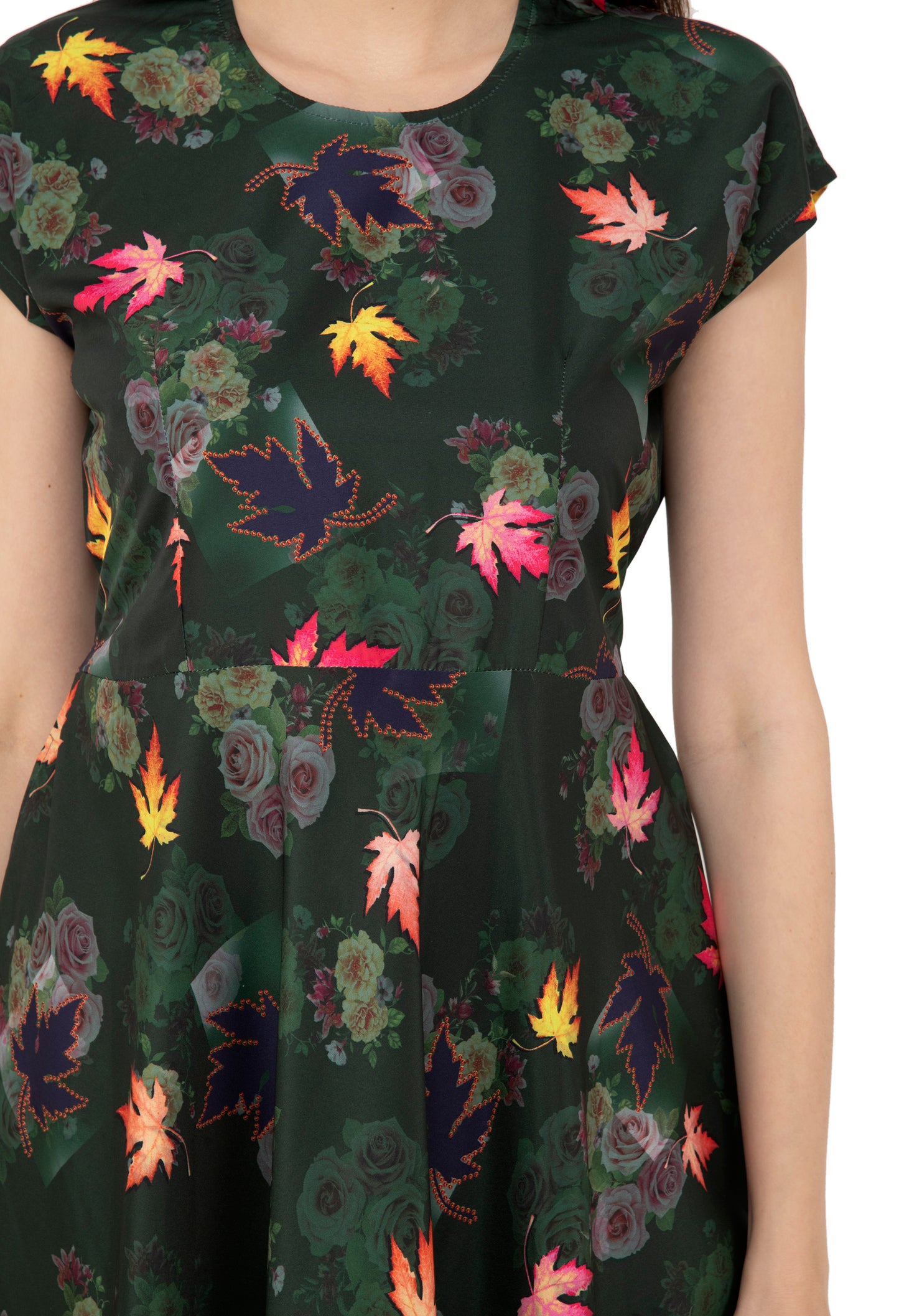 Rudraaksha Floral Short Dress