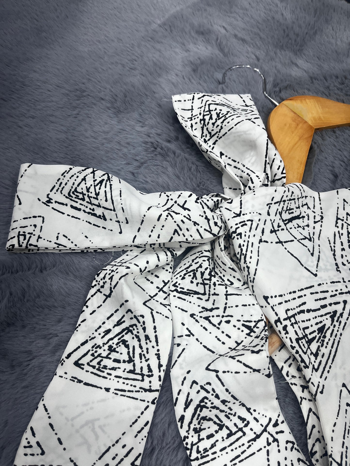 Crop Top with Bow RUDRAAKSHA