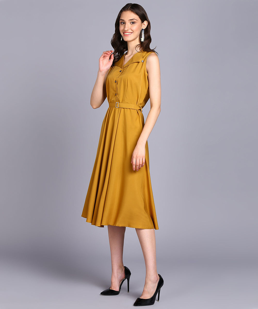 Rudraaksha Stylish solid Dress For women