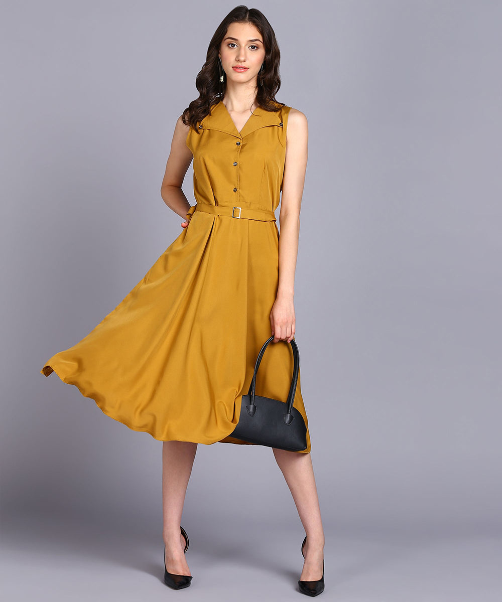 Rudraaksha Stylish solid Dress For women