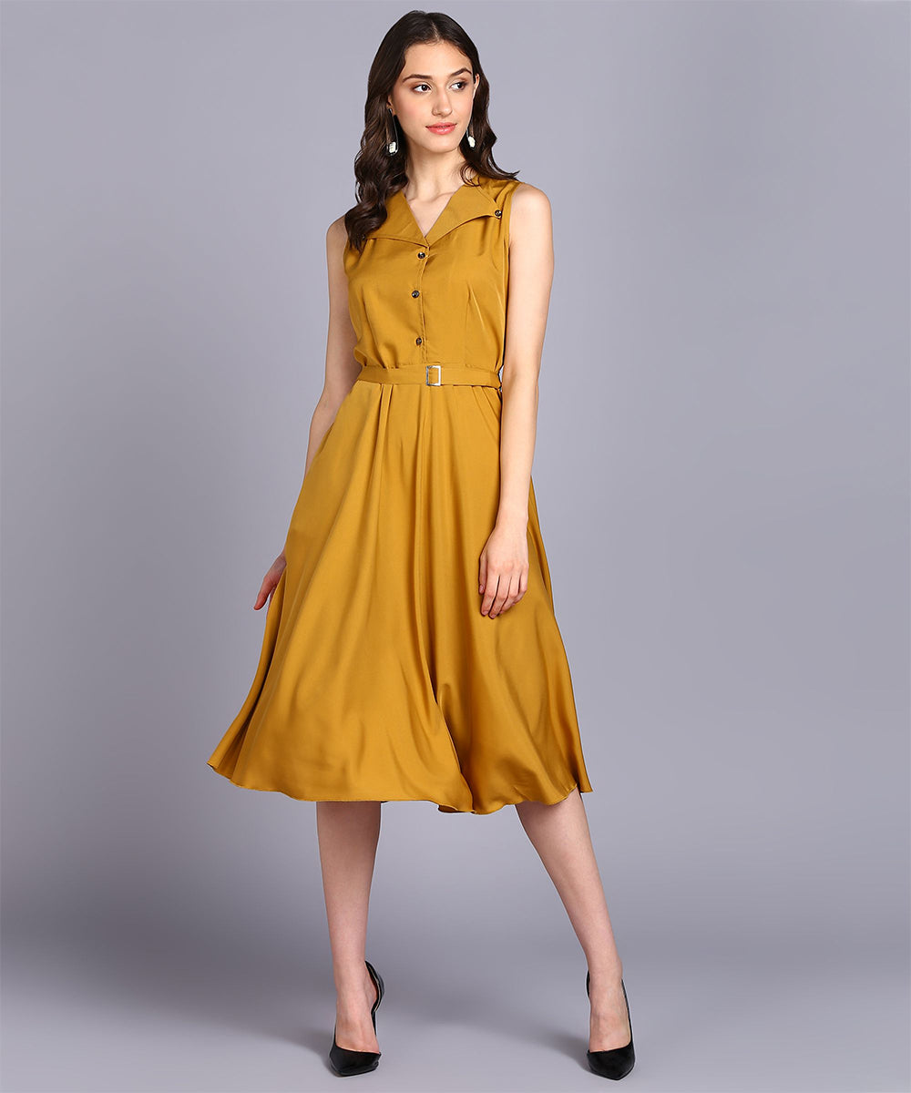 Rudraaksha Stylish solid Dress For women