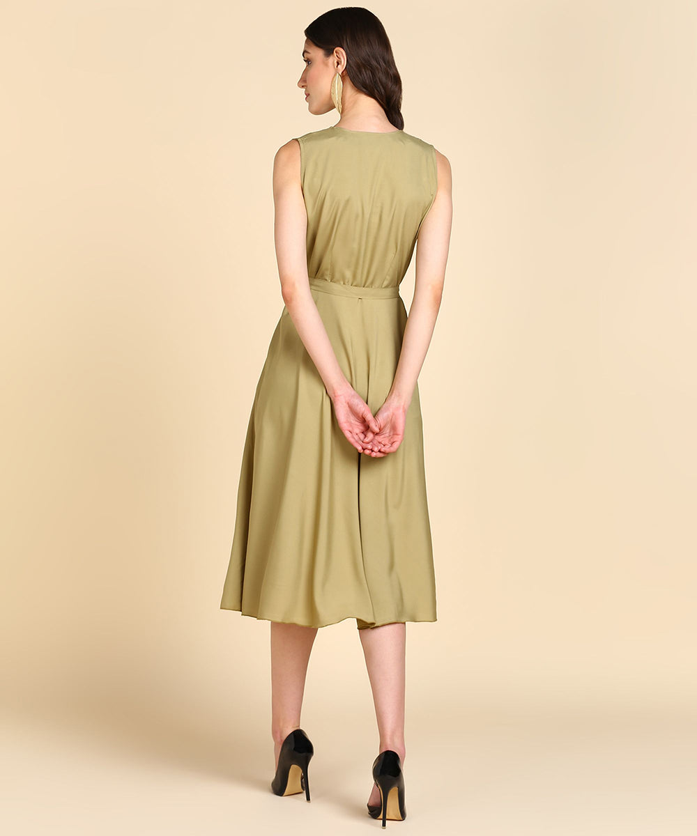 Rudraaksha Stylish solid Dress For women