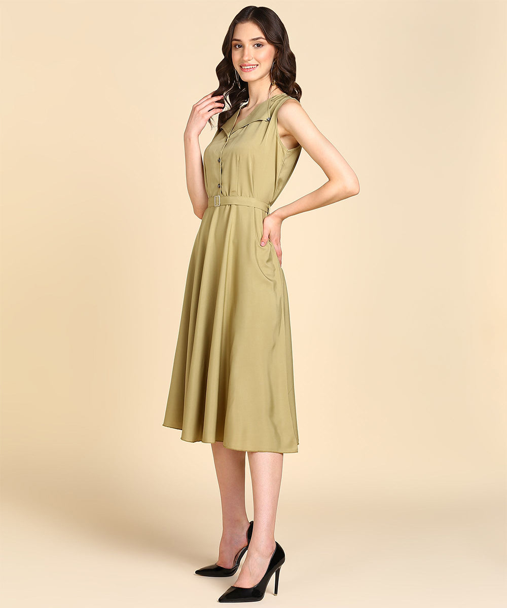 Rudraaksha Stylish solid Dress For women