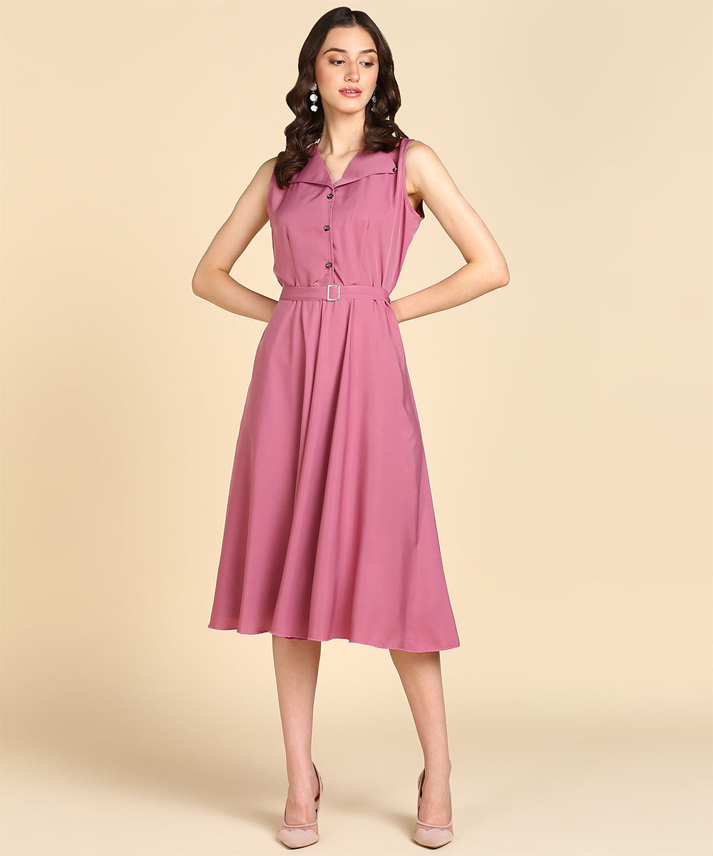 Rudraaksha Stylish solid Dress For women