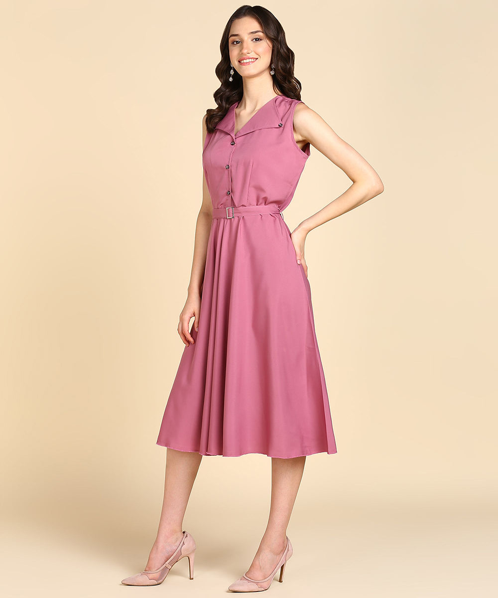 Rudraaksha Stylish solid Dress For women