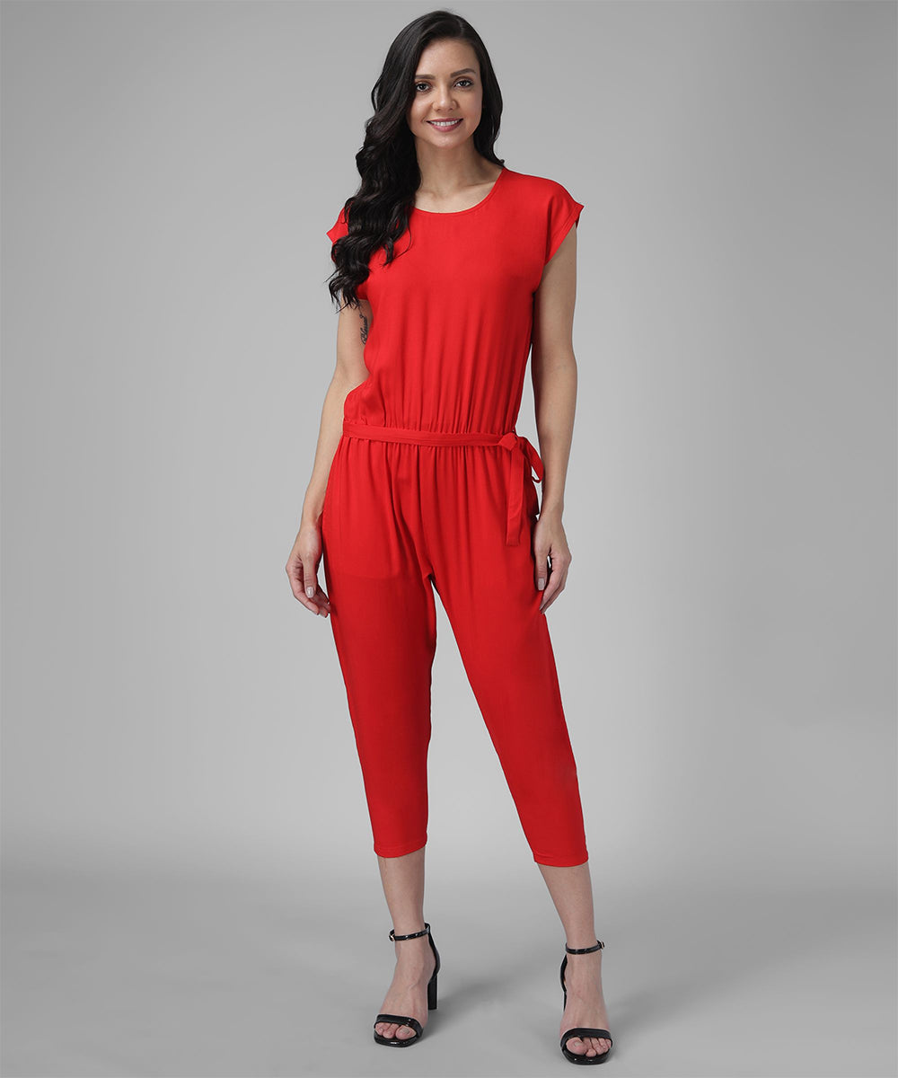 Solid stylish Jumpsuit