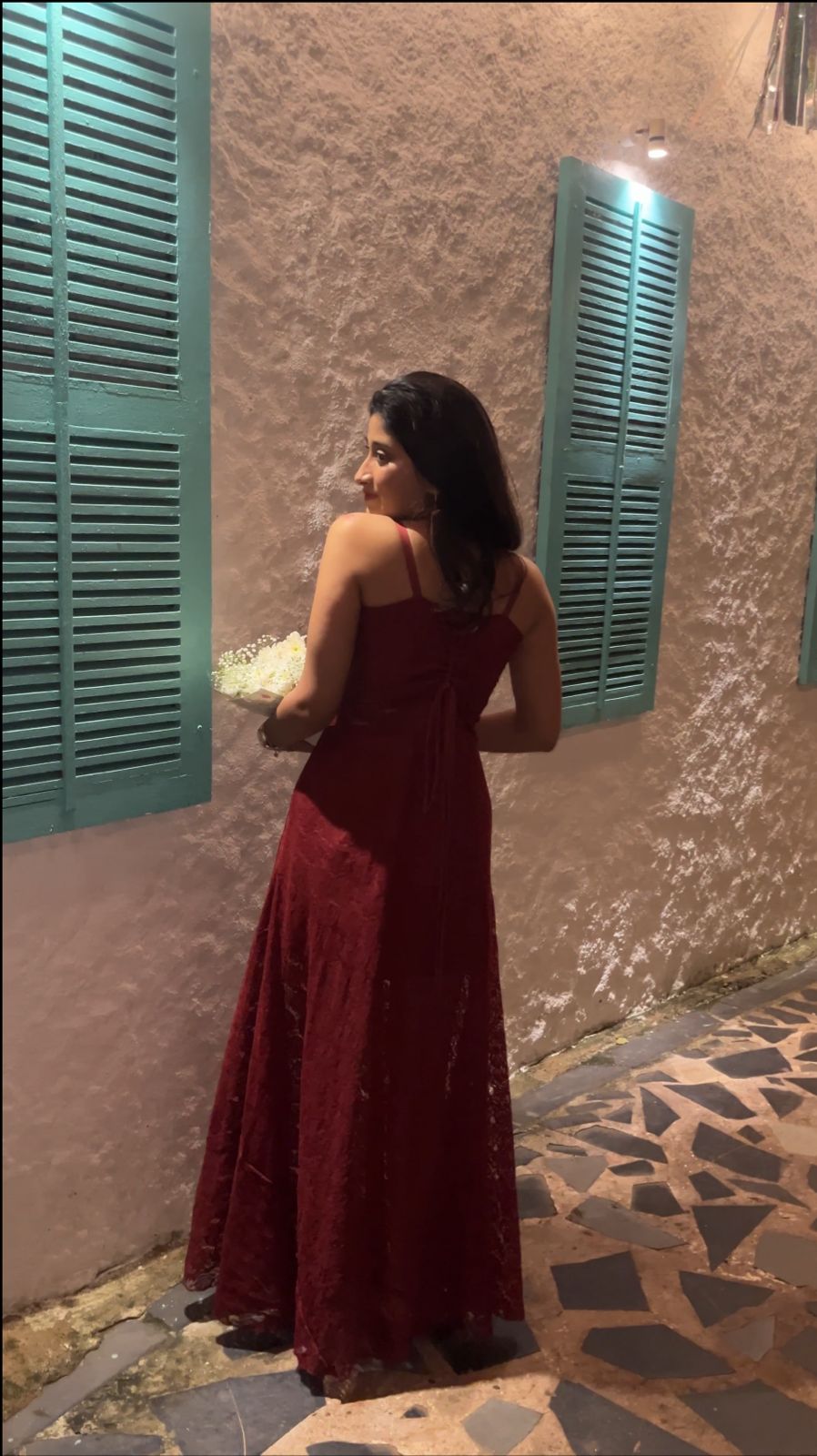 Net Long Dress