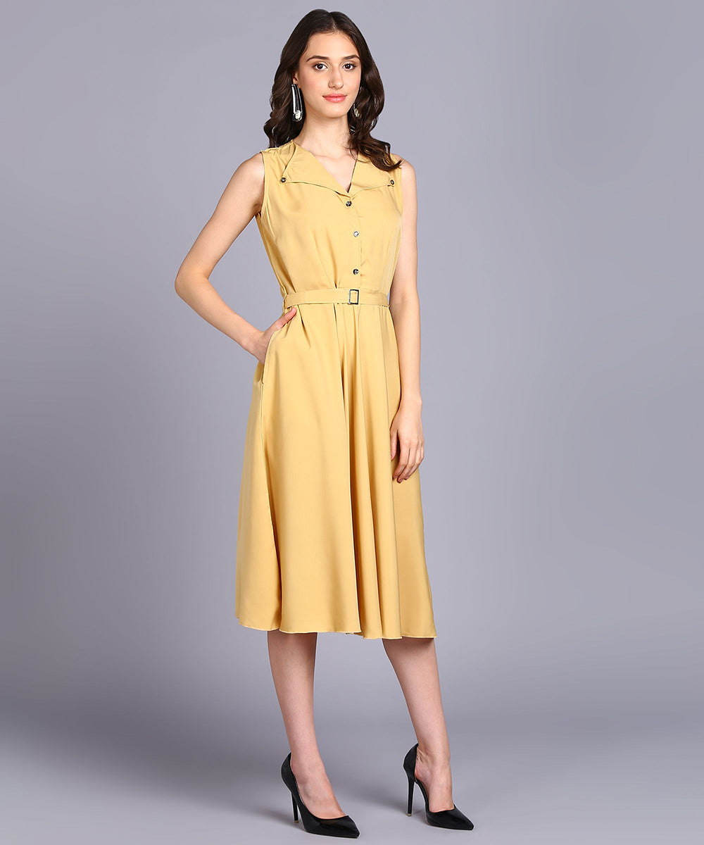 Rudraaksha Stylish solid Dress For women