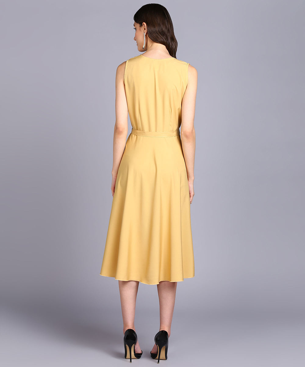 Rudraaksha Stylish solid Dress For women