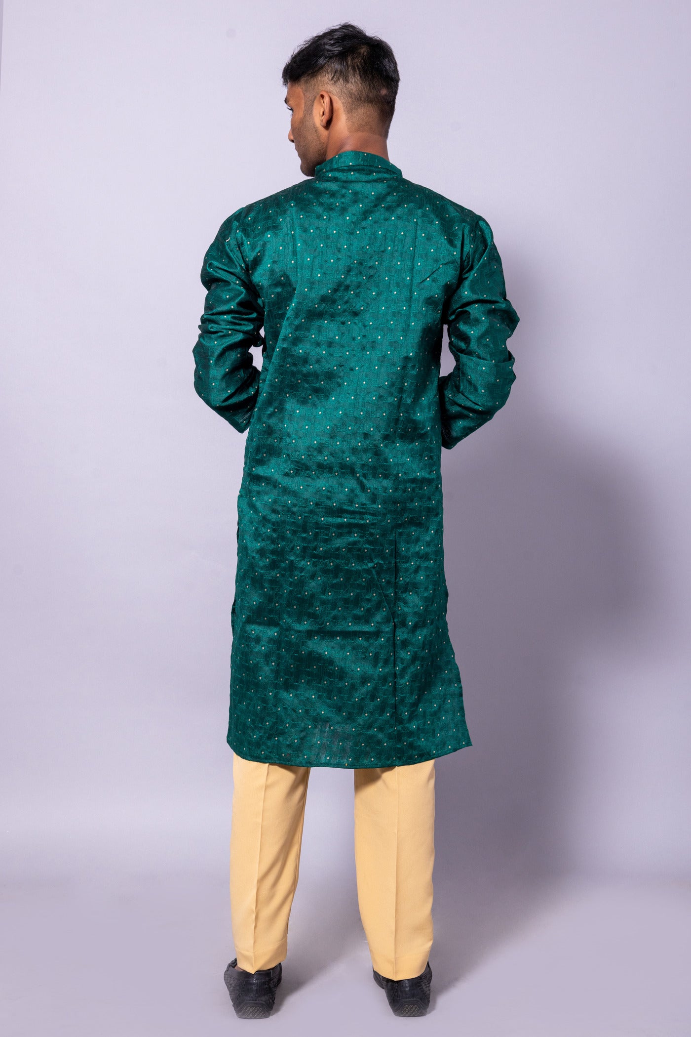 Men's Silk Kurta Pyjama Set