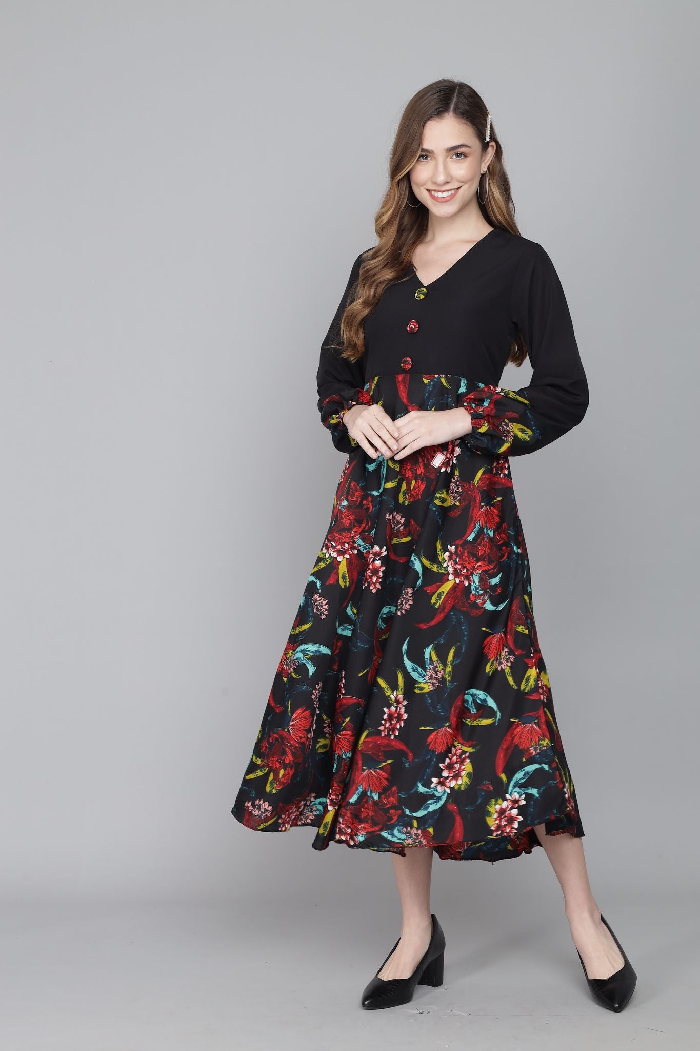 Rudraaksha women trendy mix and match dress