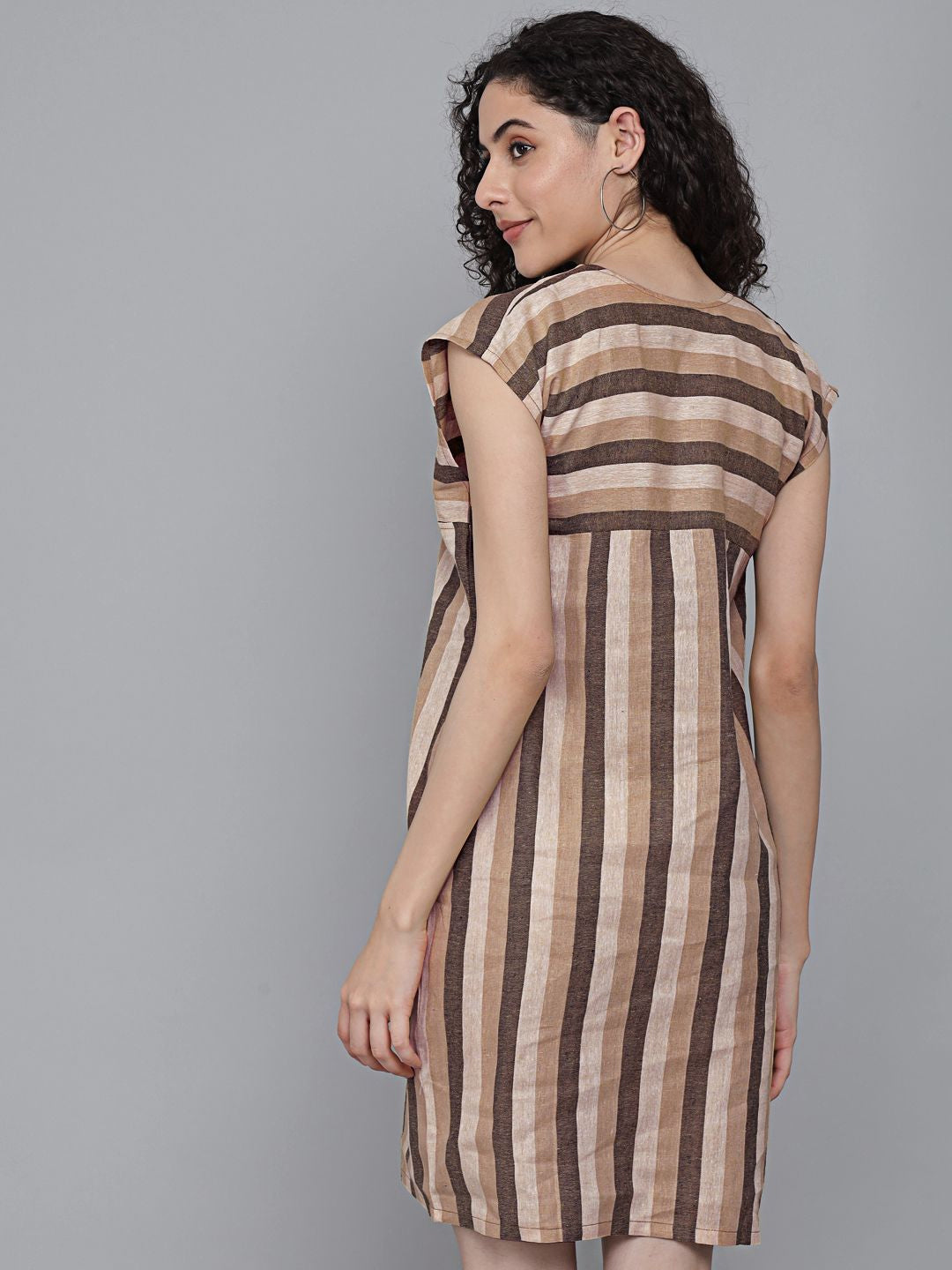 Rudraaksha trendy knee length dress for women