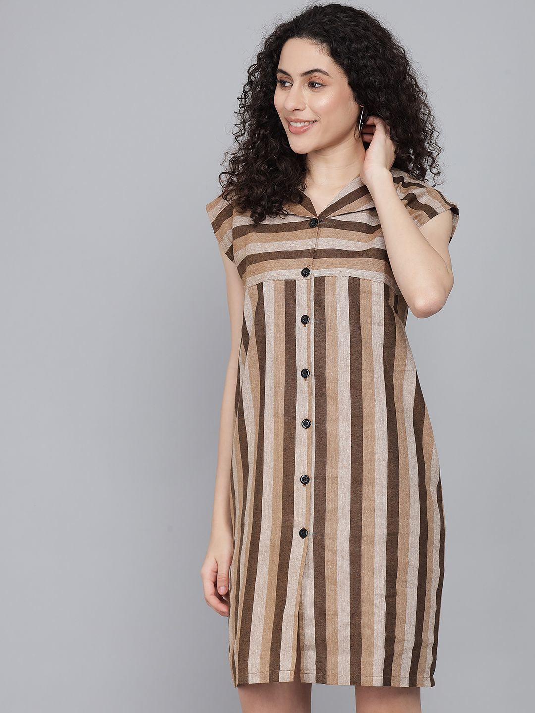 Rudraaksha trendy knee length dress for women
