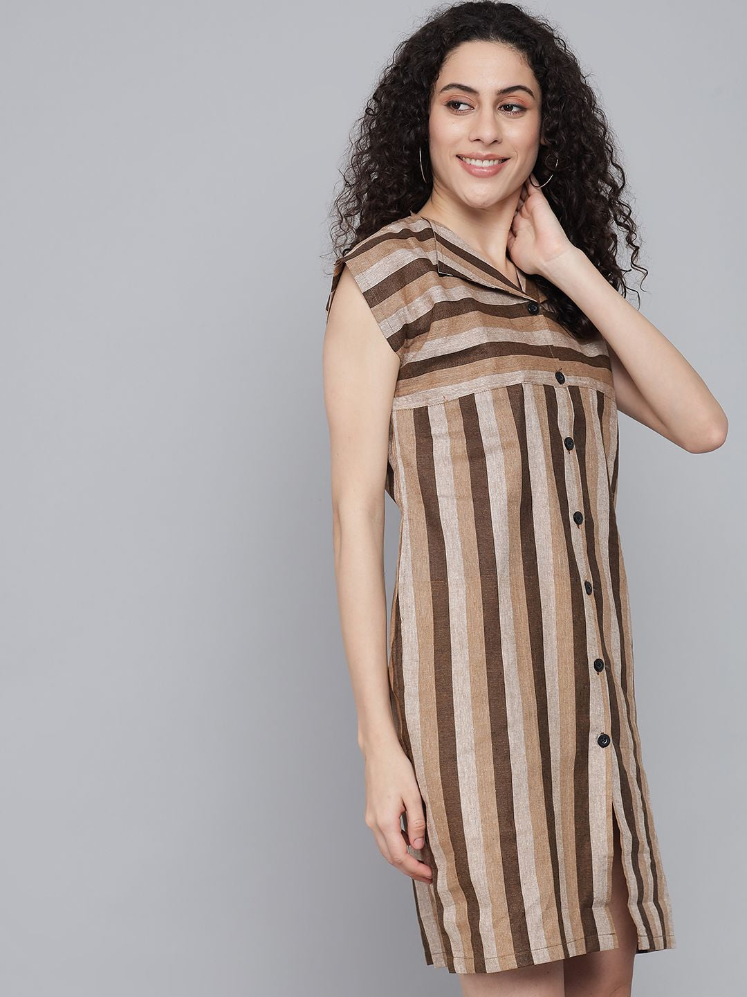 Rudraaksha trendy knee length dress for women