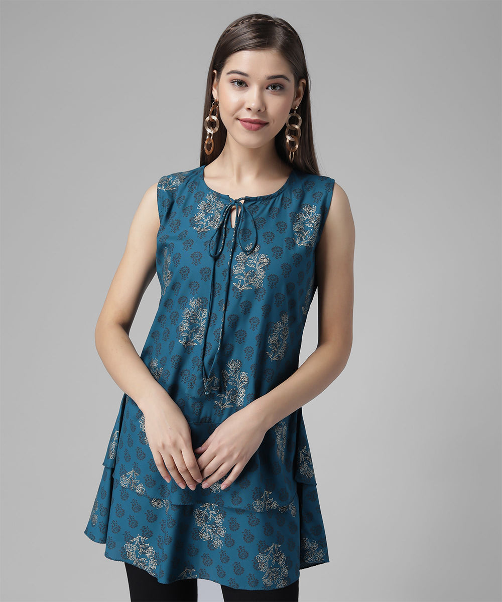 women printed tunic